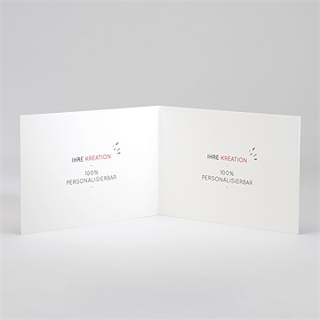 Trauerdanksagung Blanco - 14,5X10,5Cm (N42157) - vue 2