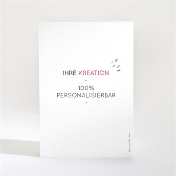 Trauerdanksagung Blanco - 9,5X13,8Cm (N211694) - vue 2