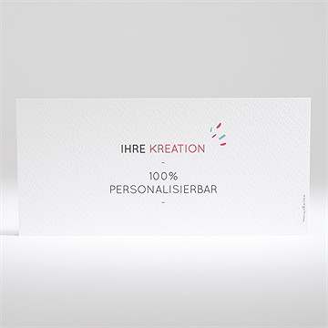 Trauerdanksagung Blanco - 21X10cm (N131158) - vue 2