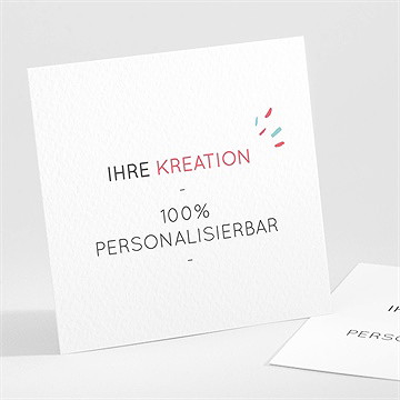 Trauerdanksagung Blanco - 9,5X9,5Cm N301641)