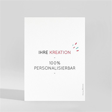 Trauerdanksagung Blanco - 10,5X14,5Cm (N251150) - vue 2