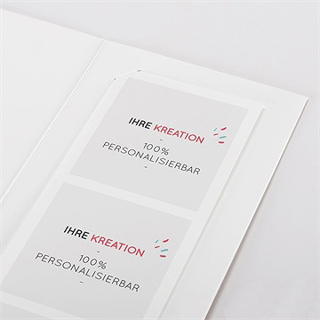 Trauerdanksagung Blanco Fotostreifen (N981338) - vue 4