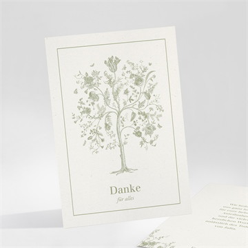 Trauerdanksagung baum des lebens