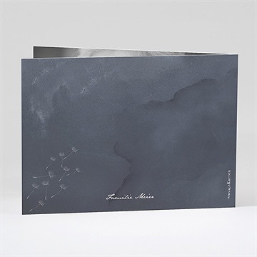 Trauerdanksagung Besinnung - Klappkarte - vue 3