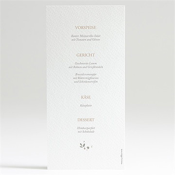 Menükarte Kommunion blumenfest - vue 2