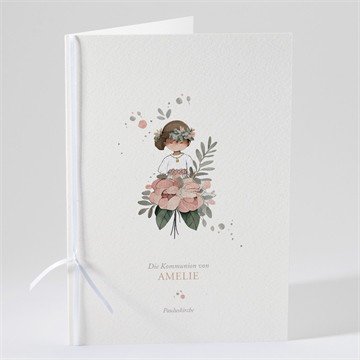 Kirchenheft Kommunion blumenfest