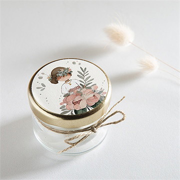 Aufkleber Kommunion Blumenfest - vue 2