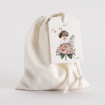 Geschenkbeutel Kommunion blumenfest