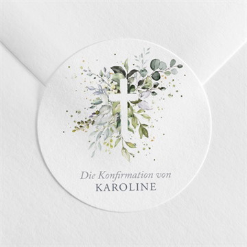 Aufkleber Konfirmation atemzug