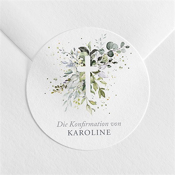 Aufkleber Konfirmation atemzug