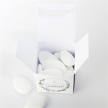 Geschenkbox Taufe eukalyptuskranz - vue 4