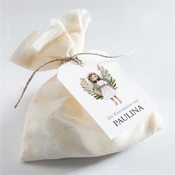 Geschenkanhänger Kommunion Engelchen - vue 2