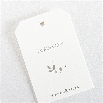 Geschenkanhänger Kommunion Engelchen - vue 3