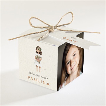 Geschenkbox Kommunion blumenmädchen