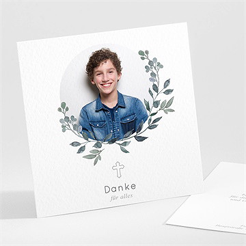 Dankeskarte Konfirmation glaubensbekenntnis