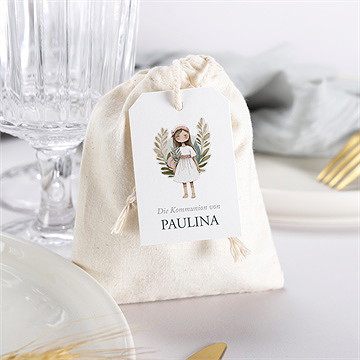 Geschenkbeutel Kommunion Engelchen - vue 3