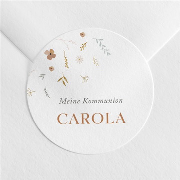 Aufkleber Kommunion flieg taube