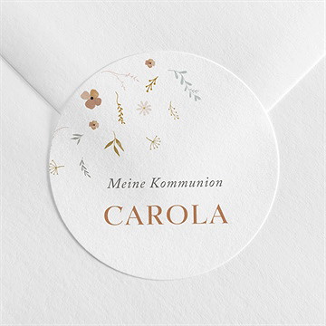 Aufkleber Kommunion Flieg Taube