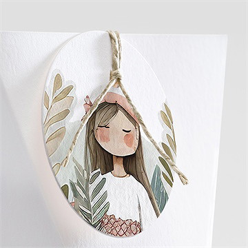 Geschenkbox Kommunion Engelchen - Schachtel - vue 2