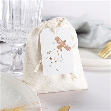 Geschenkbeutel Kommunion Flieg Taube - vue 3