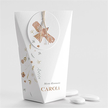 Geschenkbox Kommunion Flieg Taube - Schachtel