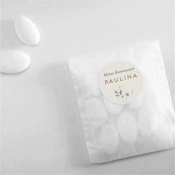 Aufkleber Kommunion Blumenmädchen - vue 4