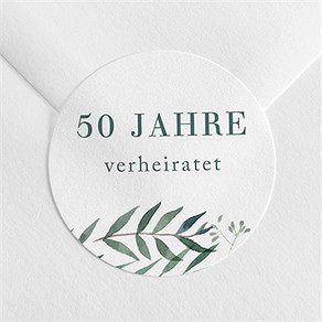 Aufkleber Hochzeitsjubiläum alles in einem - 50 jahre