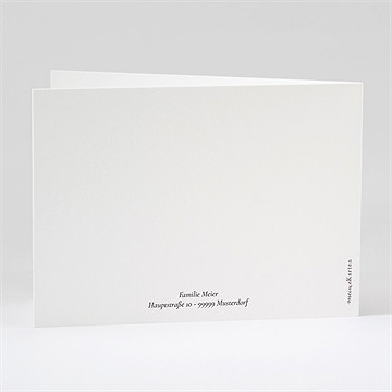 Trauerdanksagung Stilles Gebet - Klappkarte - vue 3