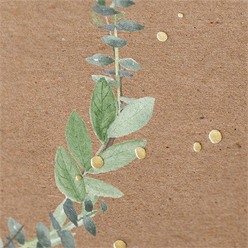 Einladung Kommunion dezenter kranz - vue 2