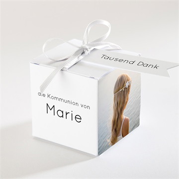Geschenkbox Kommunion Moderne schlichtheit