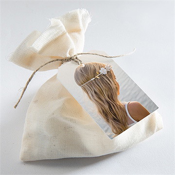 Geschenkanhänger Kommunion Moderne Schlichtheit - vue 2