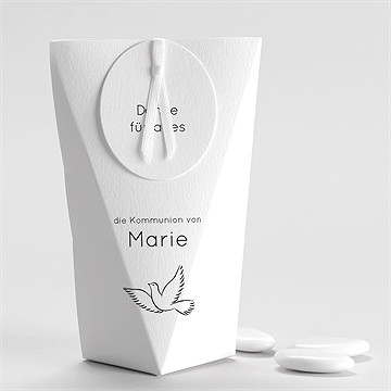 Geschenkbox Kommunion Moderne Schlichtheit-Schachtel