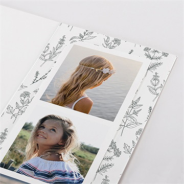 Einladung Kommunion blätterzeichnung - vue 4