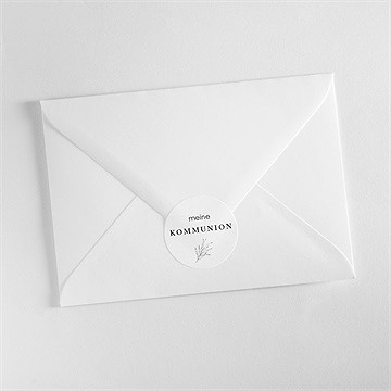 Aufkleber Kommunion Blätterzeichnung - vue 3