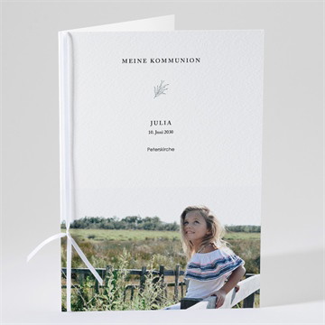 Kirchenheft Kommunion Blätterzeichnung