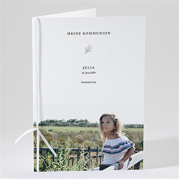 Kirchenheft Kommunion blätterzeichnung