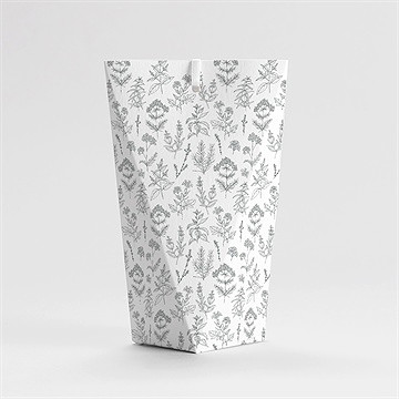 Geschenkbox Kommunion Blätterzeichnung - vue 4