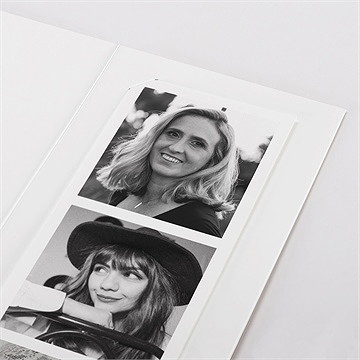 Trauerdanksagung Orchideen - Fotostreifen - vue 4