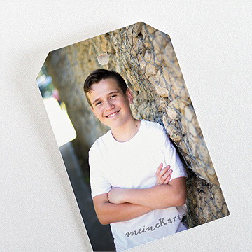 Geschenkanhänger Konfirmation Elegante Schlichtheit - vue 3