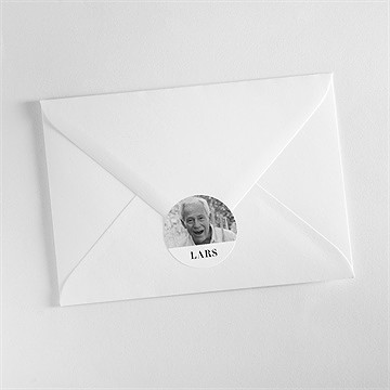 Aufkleber Trauer Blumenornament - vue 3
