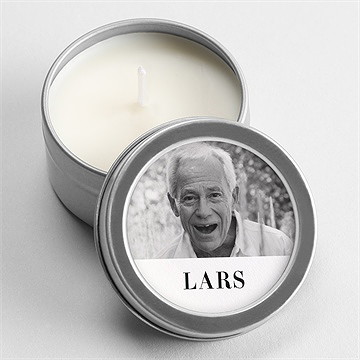 Kerze Trauer blumenornament