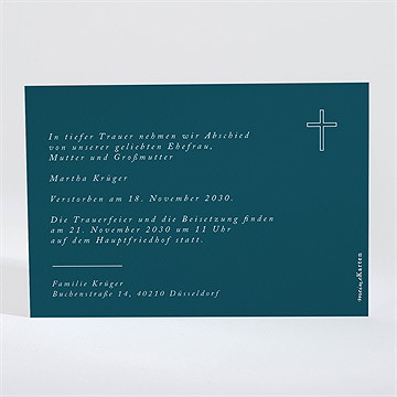 Trauerkarte familie - vue 2