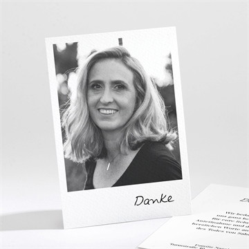 Trauerdanksagung Erinnerungsstück