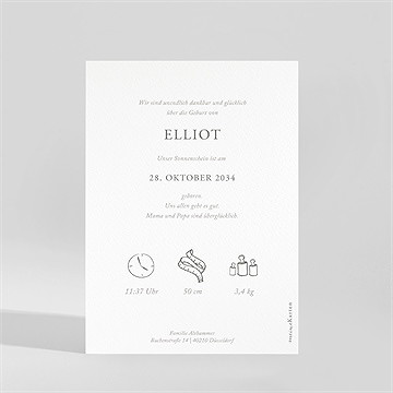 Geburtskarte fotosammlung - vue 2