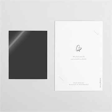 Geburtskarte fotosammlung - duo - vue 5