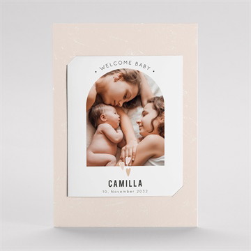 Geburtskarte Herzchen