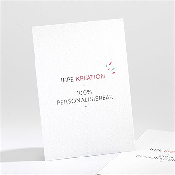 Dankeskarte Konfirmation blanco - 9,5x13,8cm (n211717)