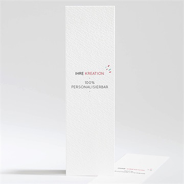 Dankeskarte Konfirmation blanco - 5,3x19,4cm (n201409)