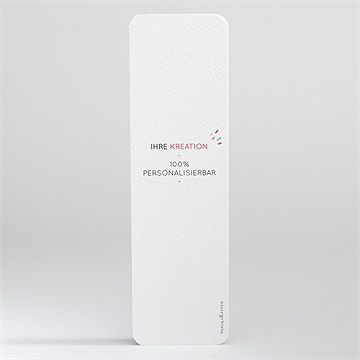 Dankeskarte Konfirmation blanco - 5,3x19,4cm (n201409) - vue 2