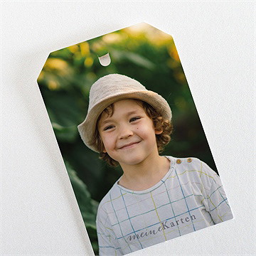 Geschenkanhänger Kommunion Fotoglaube - vue 3